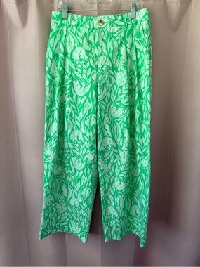 Lilly Pulitzer Mandalay Crop Wide-Leg Pants